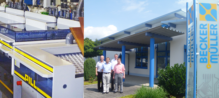 Innovation . PILL GmbH Blackhole Prozess in der Leiterplattenherstellung