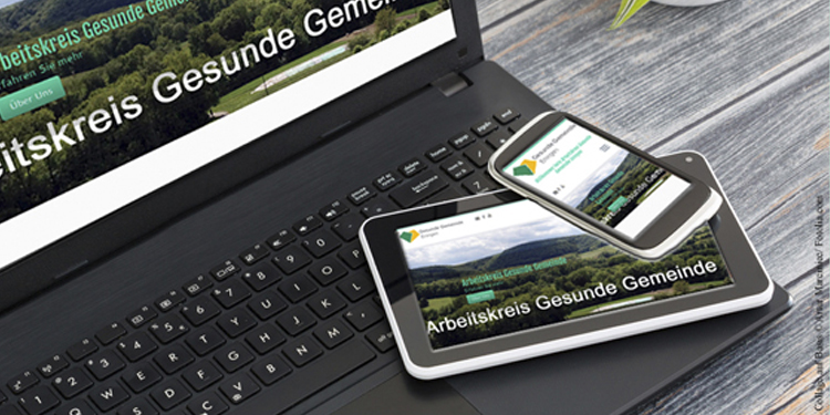 Neuer Internetauftritt für die „Gesunde Gemeinde“