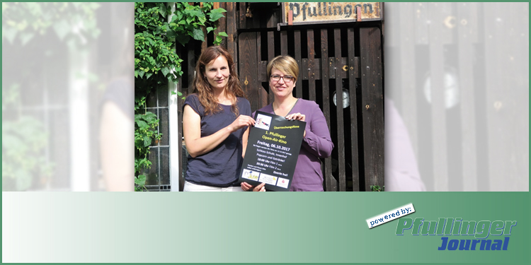 Erstes Open-Air-Kino in Pfullingen