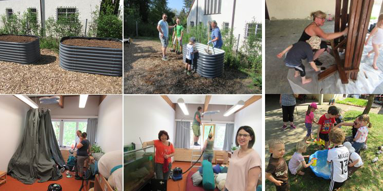 Soziales Engagement. Spende für Tommentalkindergarten Ausbau