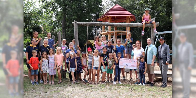 Projekt. „Toller Raum für tolle Kinder“ – Spende an den Ortsjugendring Eningen e.V. von Ergotherapie Team Weckmann