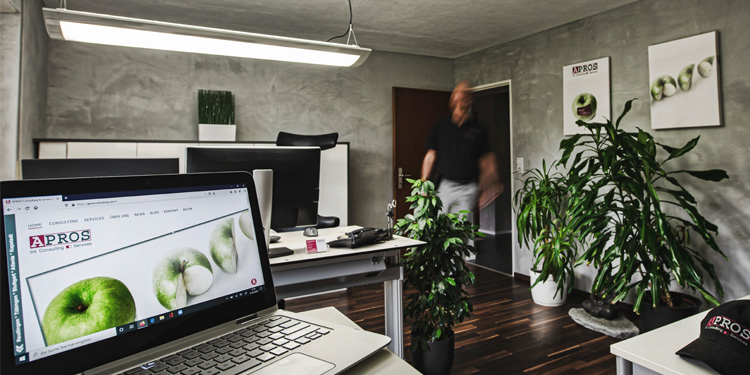 Modernisierungsprojekt geht in die nächste Phase Reutlingen. APROS Consulting & Services GmbH baut weiteres Büro um