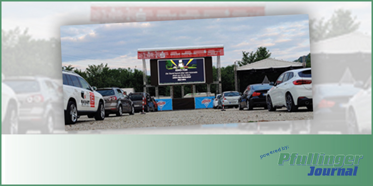 Endspurt für das Autokino in Pfullingen