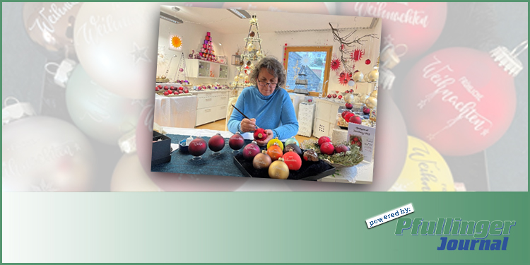Weihnachtskugeln aus Erpfingen – Mit viel Liebe und Leidenschaft handbemalt