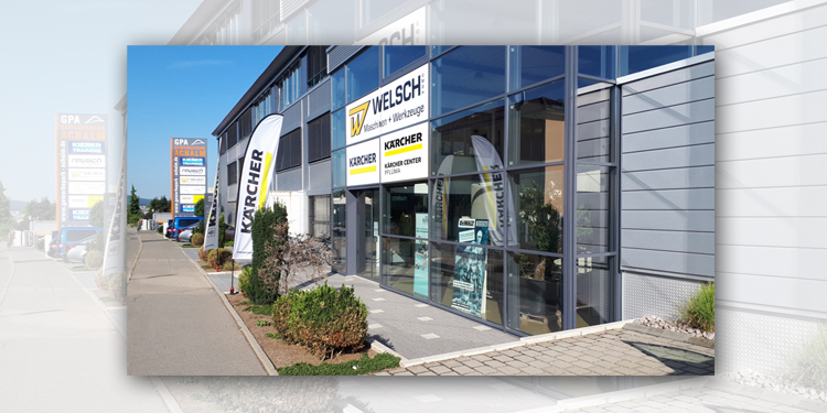 Jubiläum und Geschäftsübernahme der Welsch Maschinen & Werkzeuge durch Kärcher Center PflüMa Reutlingen