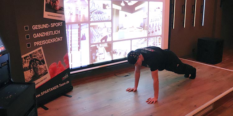 APROS SPARTANER Unternehmer Event bei Top Sports