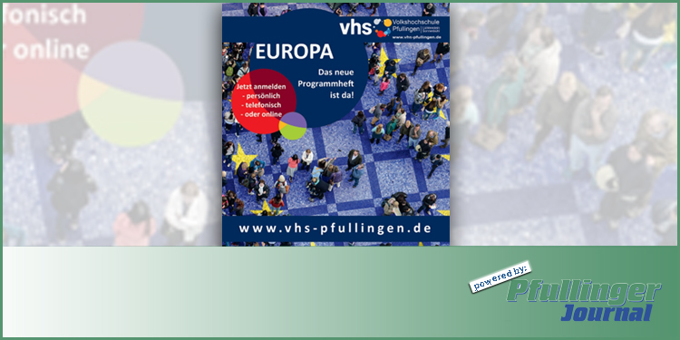 Das neue Programmheft der vhs Pfullingen ist da!