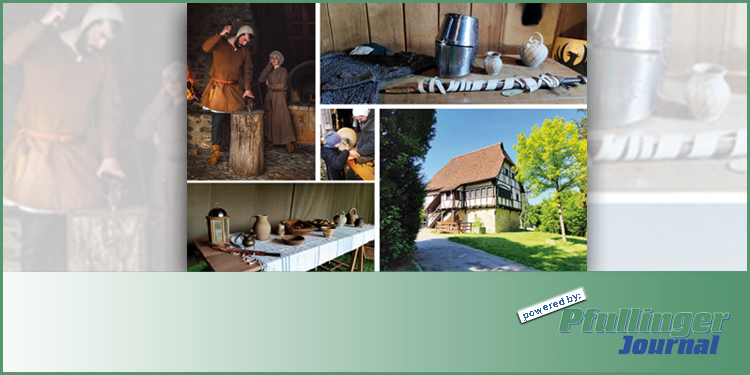 Mittelalterliches Living-History-Event im Pfullinger Schlösslespark