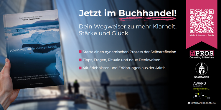 Multimediale Buchvorstellungen von Autor Volker Feyerabend „Allein mit dir in deiner Arktis“